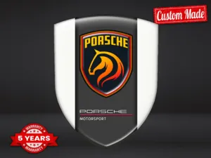 Porsche Impresión Parachoques Profesional Derrape Minimalista